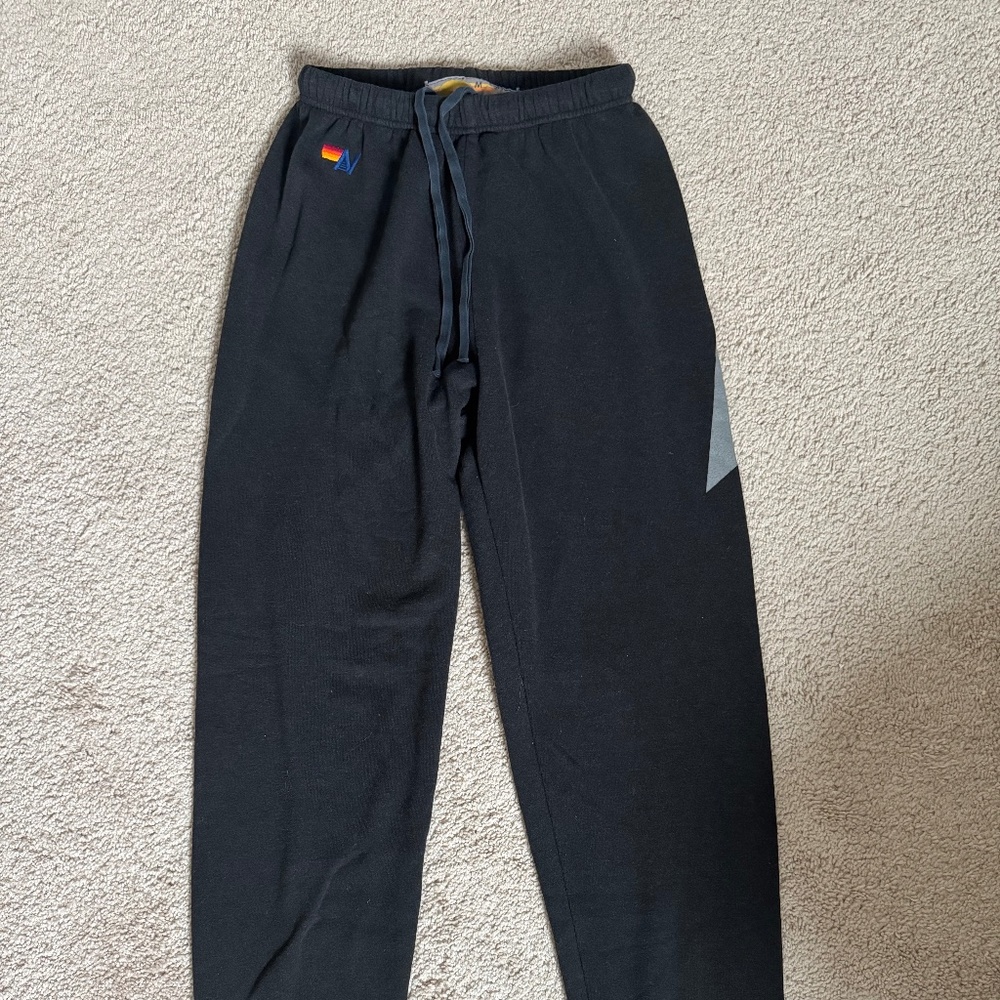 Aviator Nation Bolt Sweatpants in Charcoal